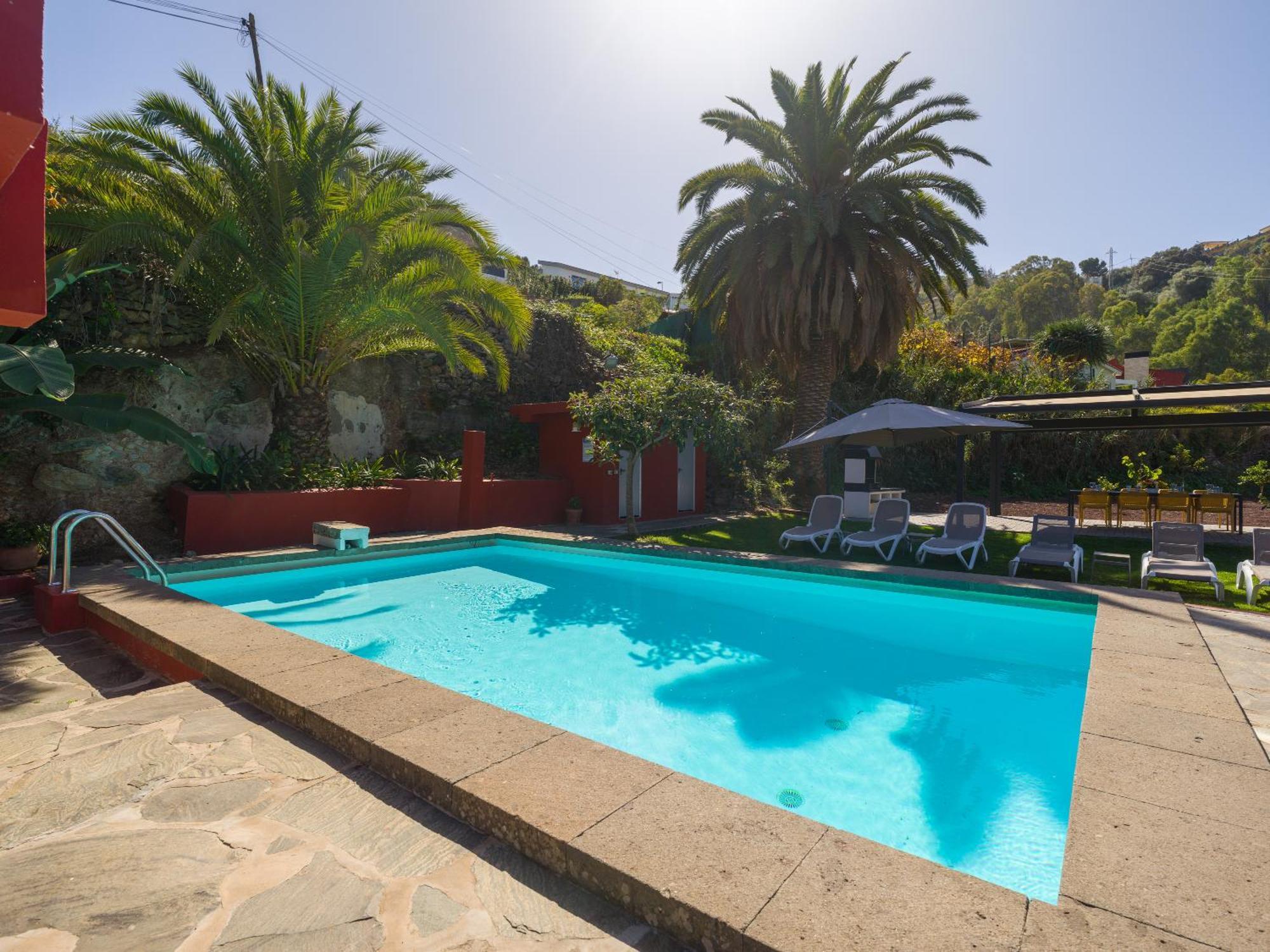 El Jardin De Santa Brigida With Private Pool, Sauna & Jacuzzi Exterior foto
