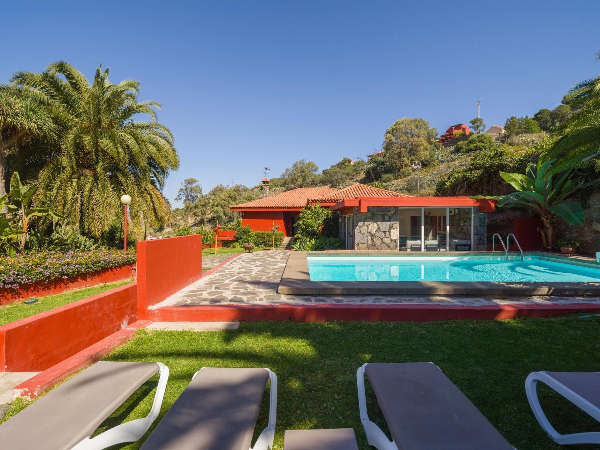 El Jardin De Santa Brigida With Private Pool, Sauna & Jacuzzi Exterior foto